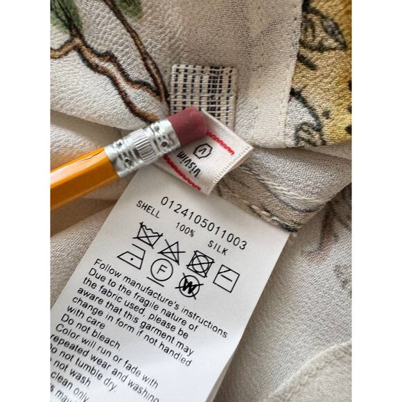 Visvim Copa Silk Vacation Shirt White Tiger Japan - Picture 7 of 9